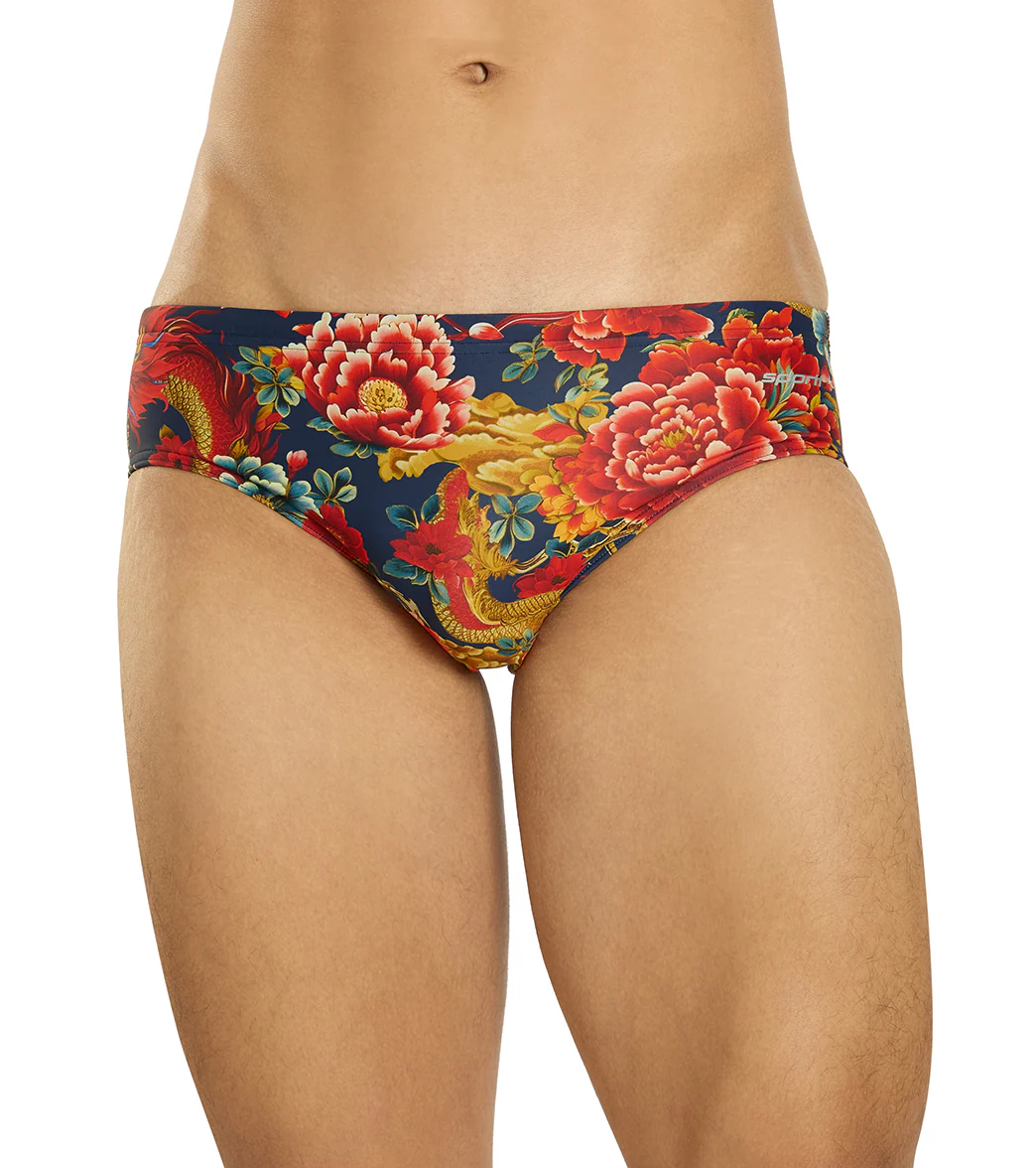 Sporti Limited Edition Dragonfire Brief Swimsuit (26-40) - Image 8