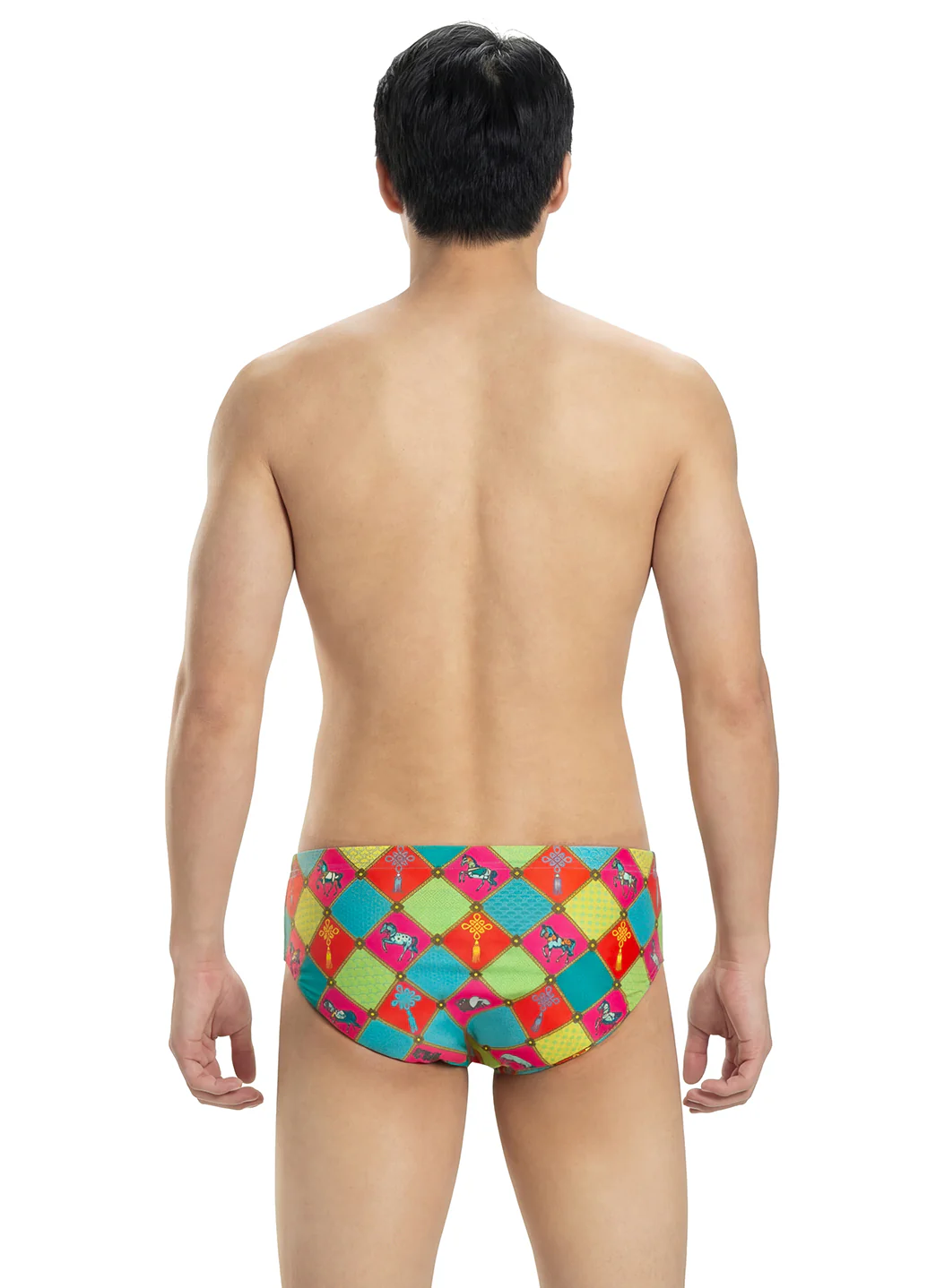 Sporti Limited Edition Dynasty Gallop Brief Swimsuit (26-40) - Image 5