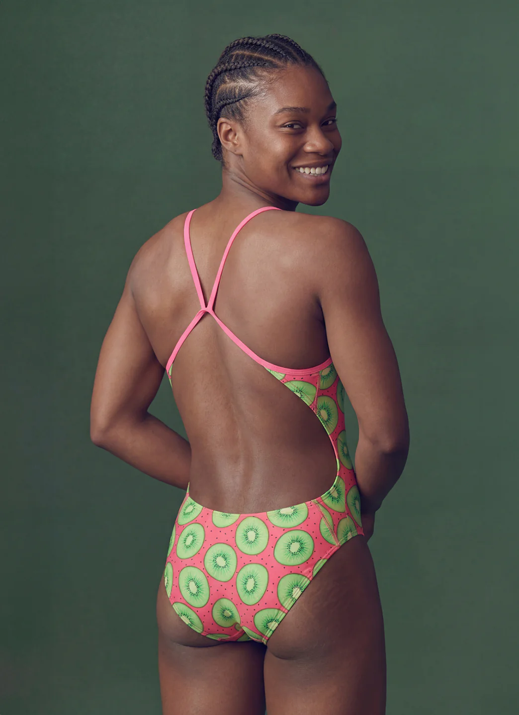 Sporti Love Kiwi Micro Back One Piece Swimsuit (26-40) - Image 3