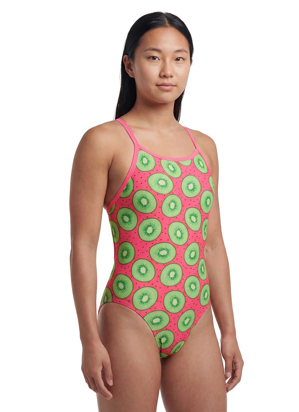 Sporti Love Kiwi Thin Strap One Piece Swimsuit (22-44) - Image 7