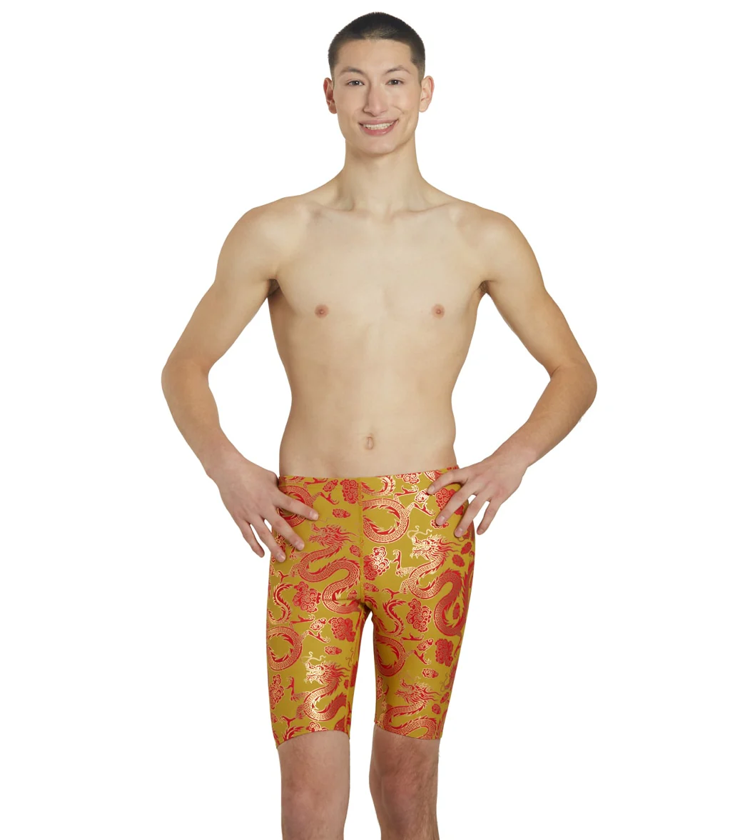 Sporti Lunar Dragon Foil Jammer Swimsuit - Image 2