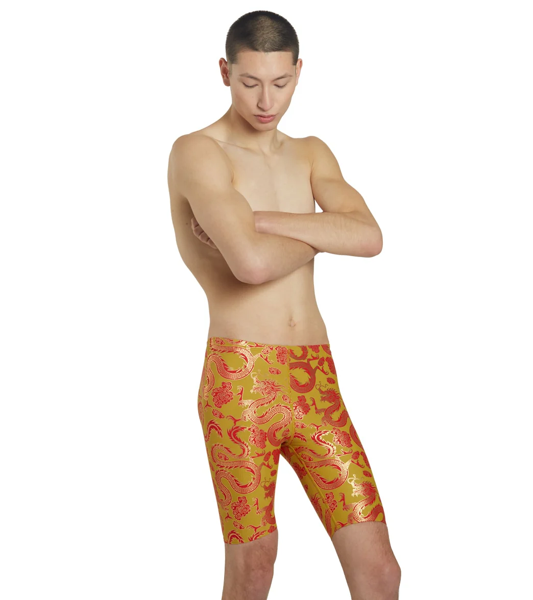 Sporti Lunar Dragon Foil Jammer Swimsuit - Image 3