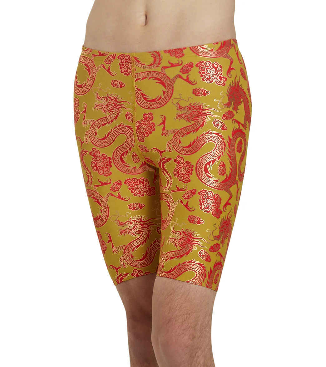 Sporti Lunar Dragon Foil Jammer Swimsuit - Image 9