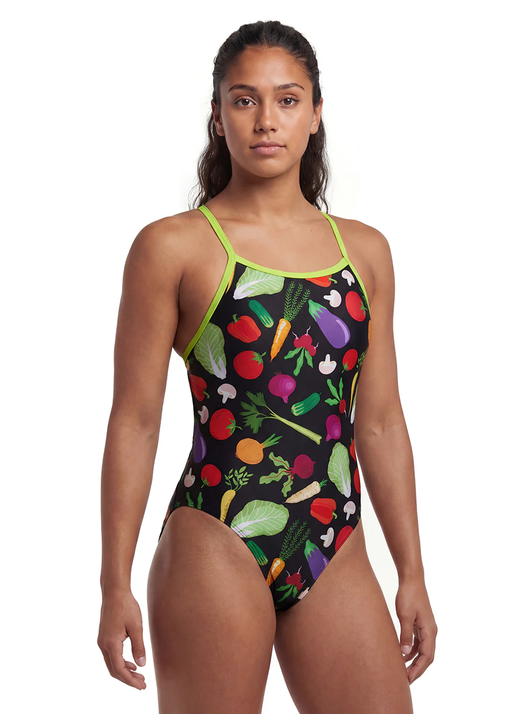 Sporti Market Day Thin Strap One Piece Swimsuit (22-44) - Image 7