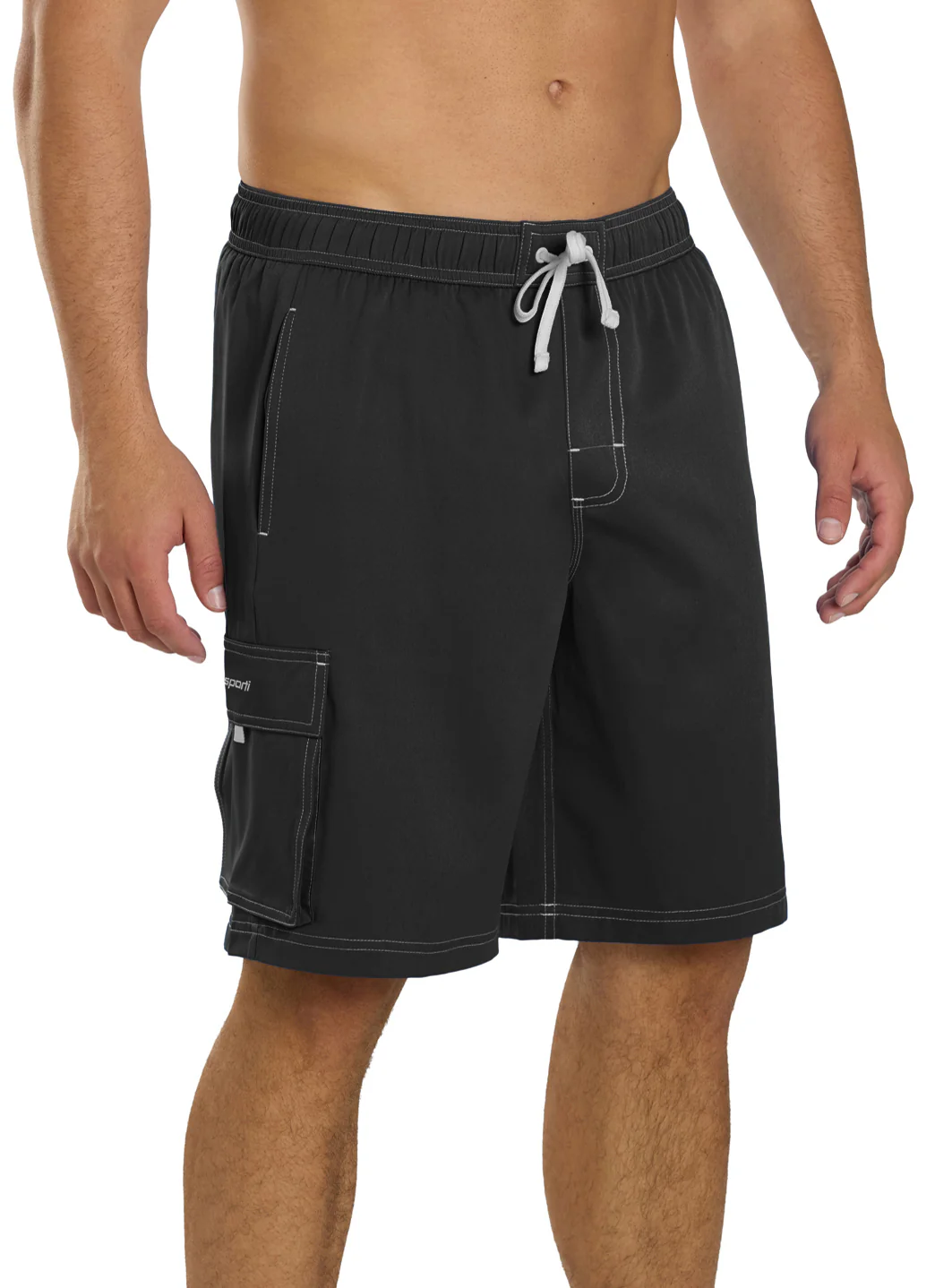 Sporti Men's Hybrid Cargo Swim Trunk - Image 7