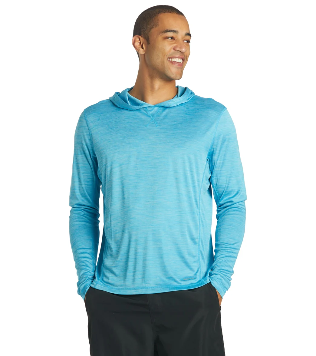 Sporti Men's L/S Hybrid Hooded UPF 50+ Sun Shirt - Image 11