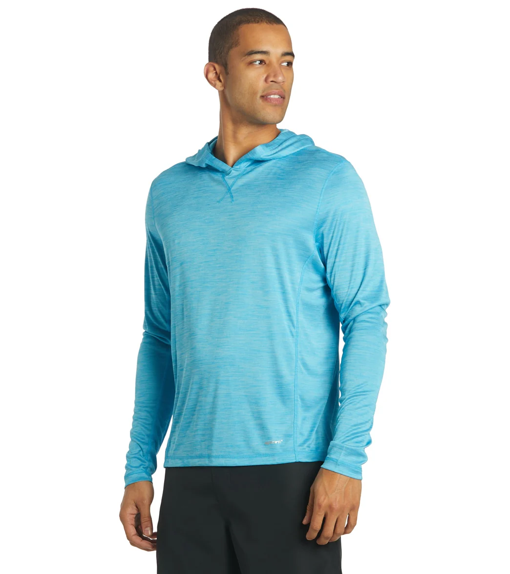 Sporti Men's L/S Hybrid Hooded UPF 50+ Sun Shirt - Image 12