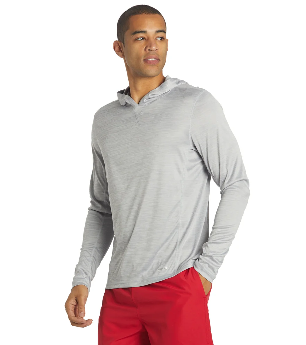 Sporti Men's L/S Hybrid Hooded UPF 50+ Sun Shirt - Image 17