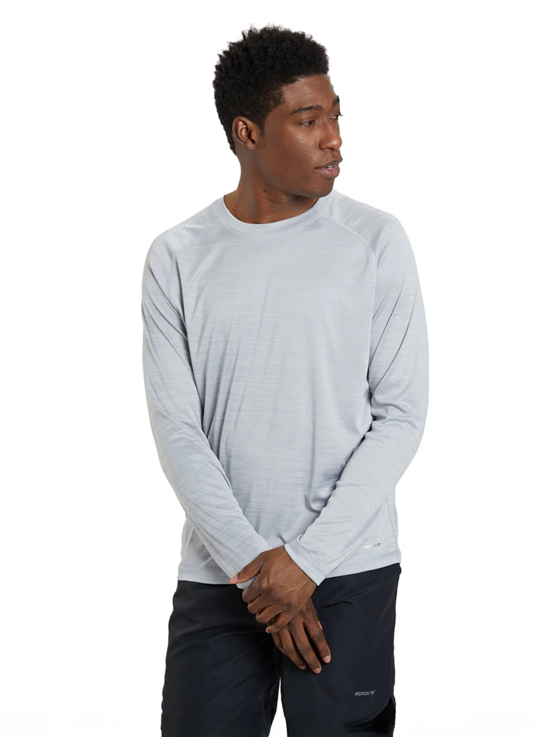 Sporti Men's L/S Hybrid II UPF 50+ Sun Shirt - Image 7