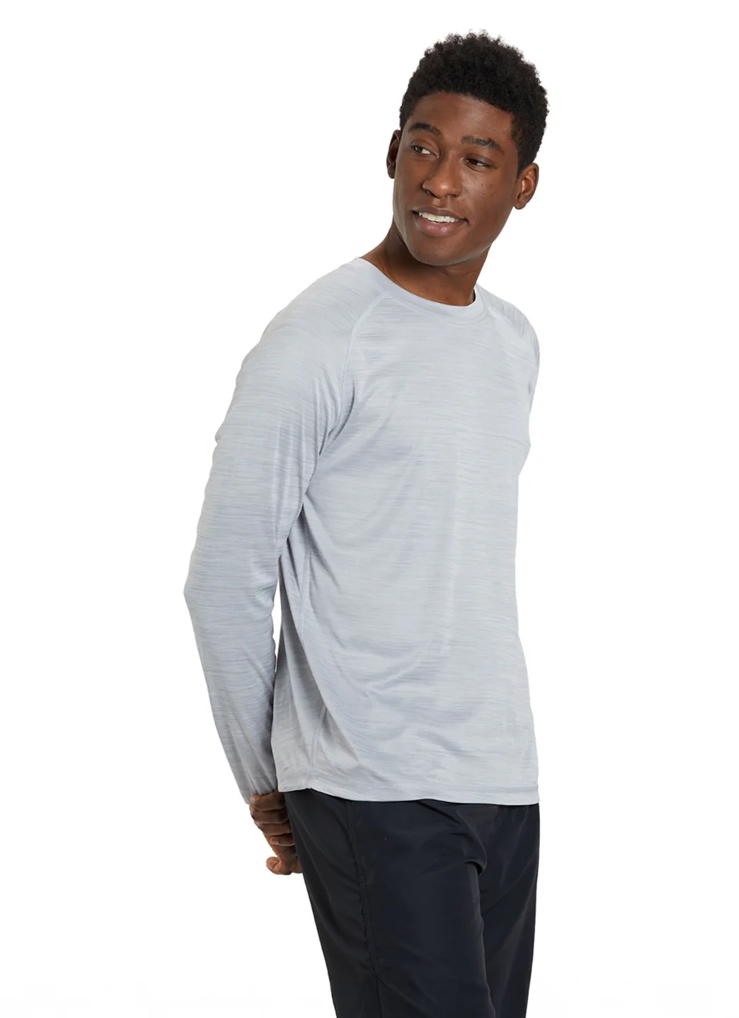 Sporti Men's L/S Hybrid II UPF 50+ Sun Shirt - Image 9