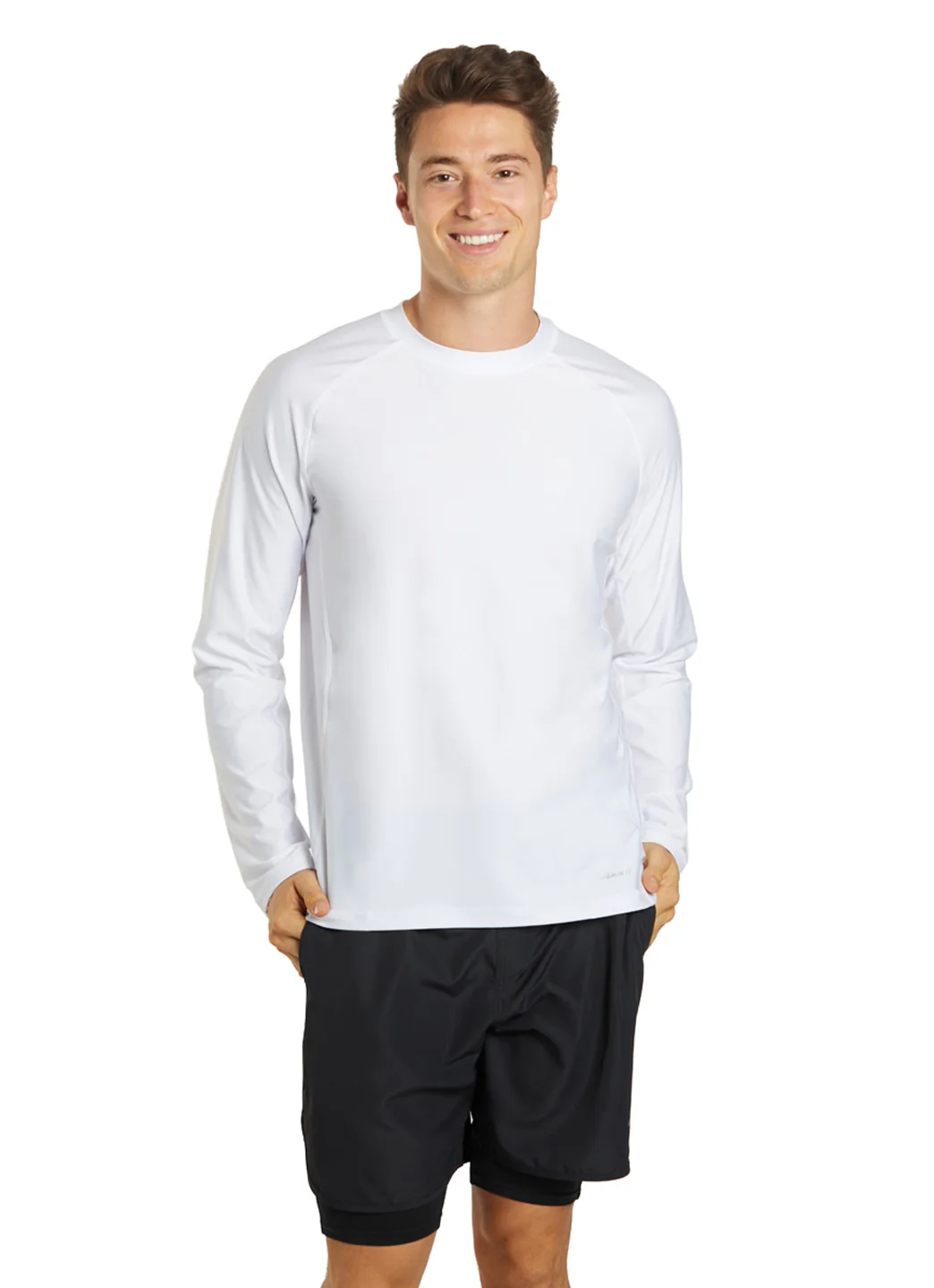 Sporti Men's L/S UPF 50+ Comfort Fit II Rash Guard