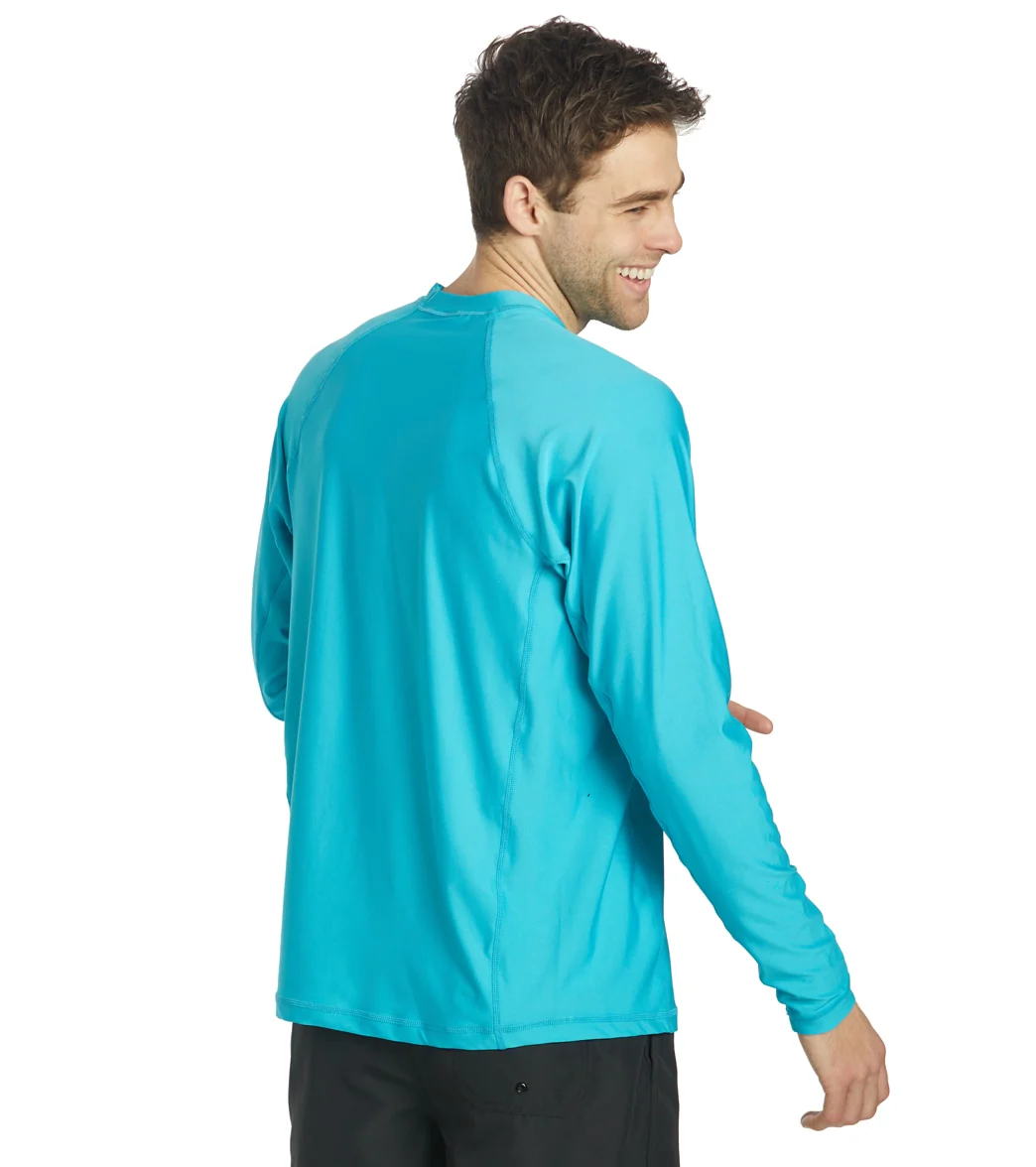 Sporti Men's L/S UPF 50+ Comfort Fit Rashguard - Image 3