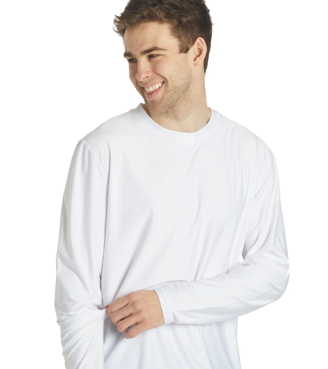Sporti Men's L/S UPF 50+ Relax Fit Swim Shirt - Image 10