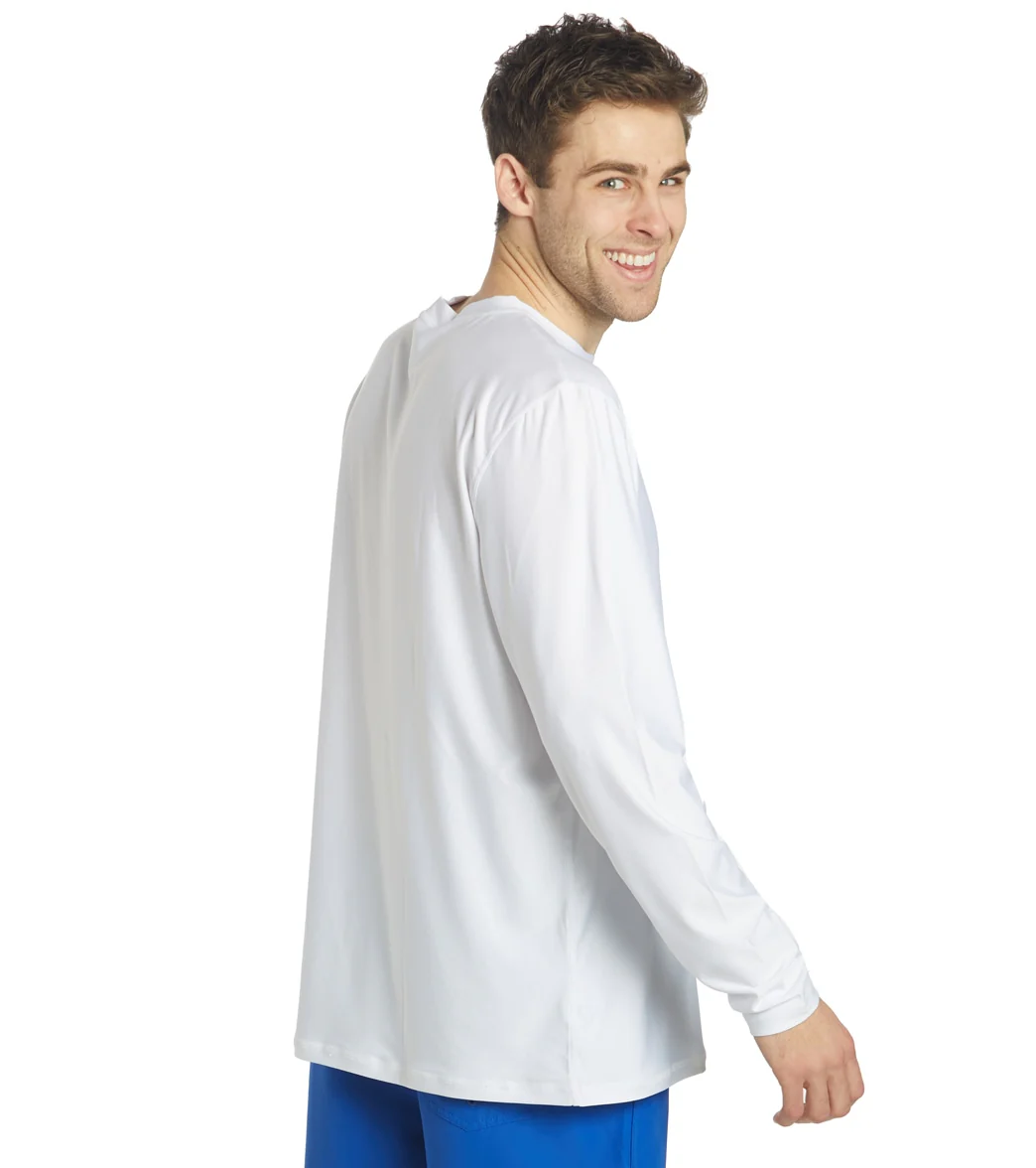 Sporti Men's L/S UPF 50+ Relax Fit Swim Shirt - Image 14