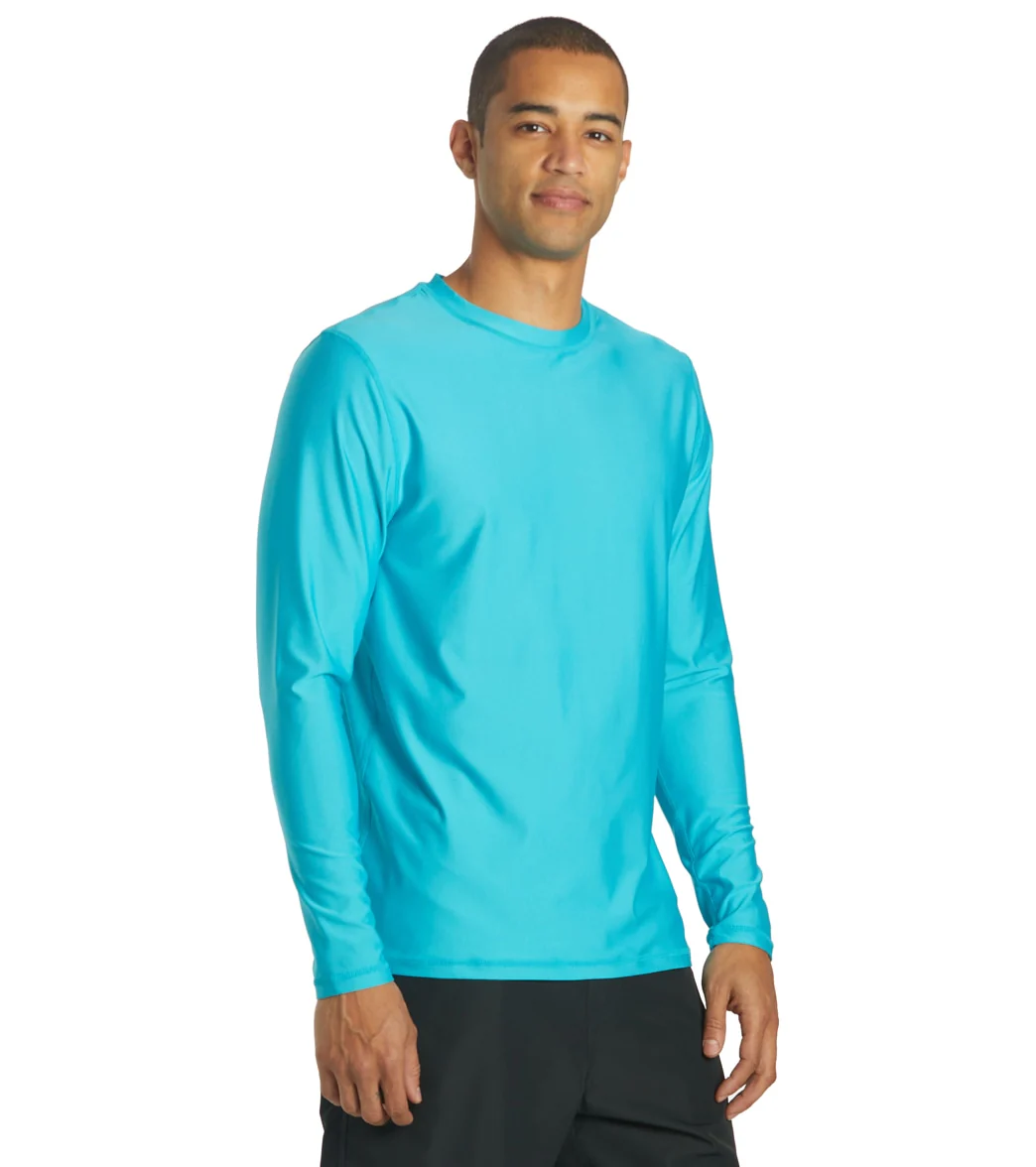 Sporti Men's L/S UPF 50+ Relax Fit Swim Shirt - Image 18