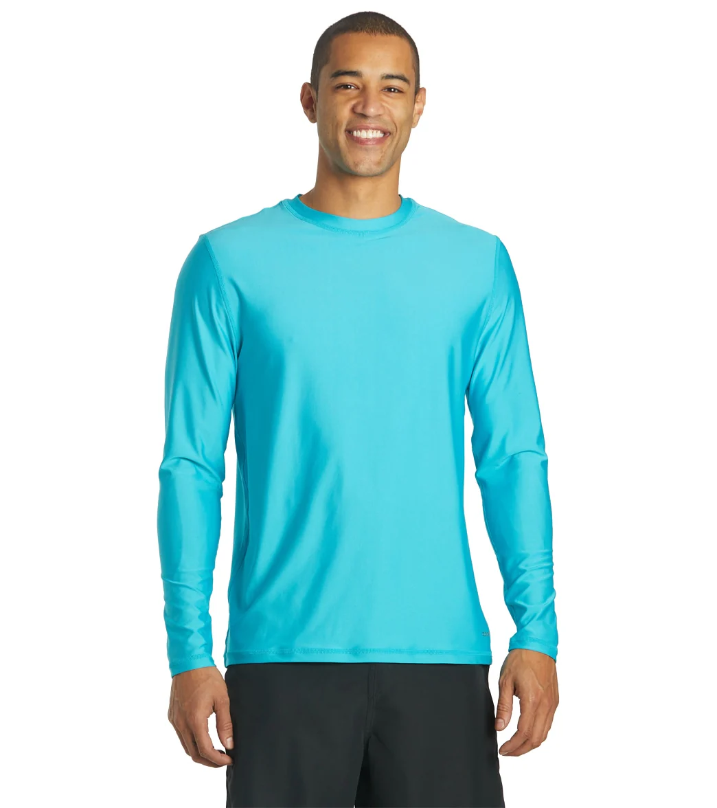 Sporti Men's L/S UPF 50+ Relax Fit Swim Shirt - Image 20