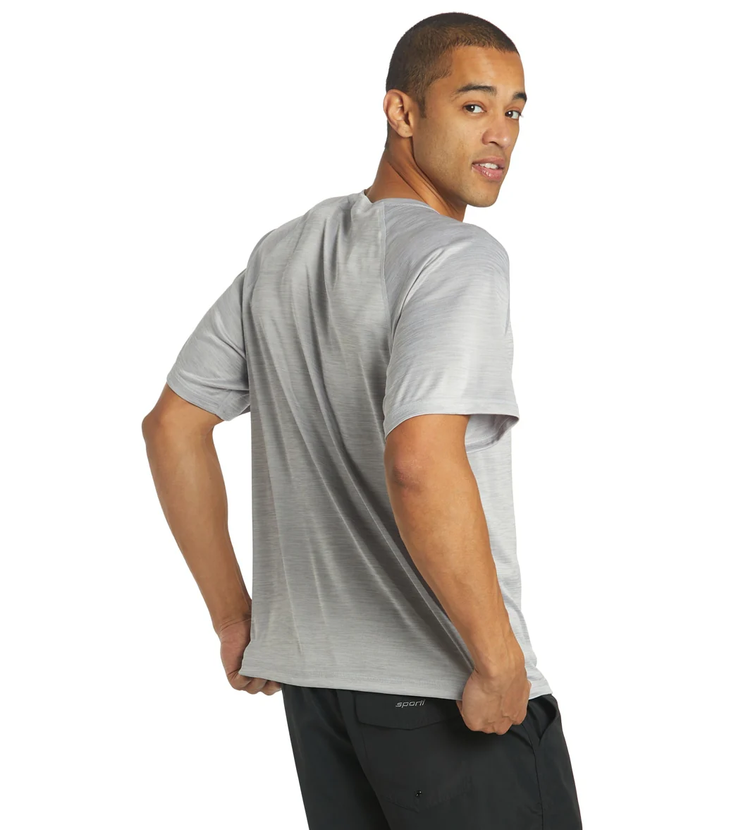 Sporti Men's S/S Hybrid UPF 50+ Sun Shirt - Image 3