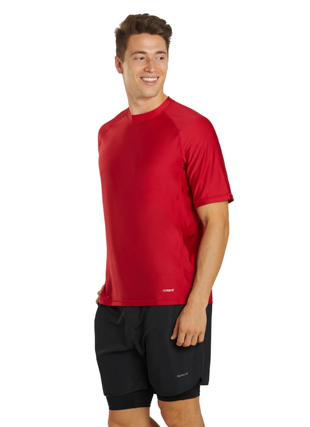 Sporti Men's S/S UPF 50+ Comfort Fit II Rash Guard - Image 12