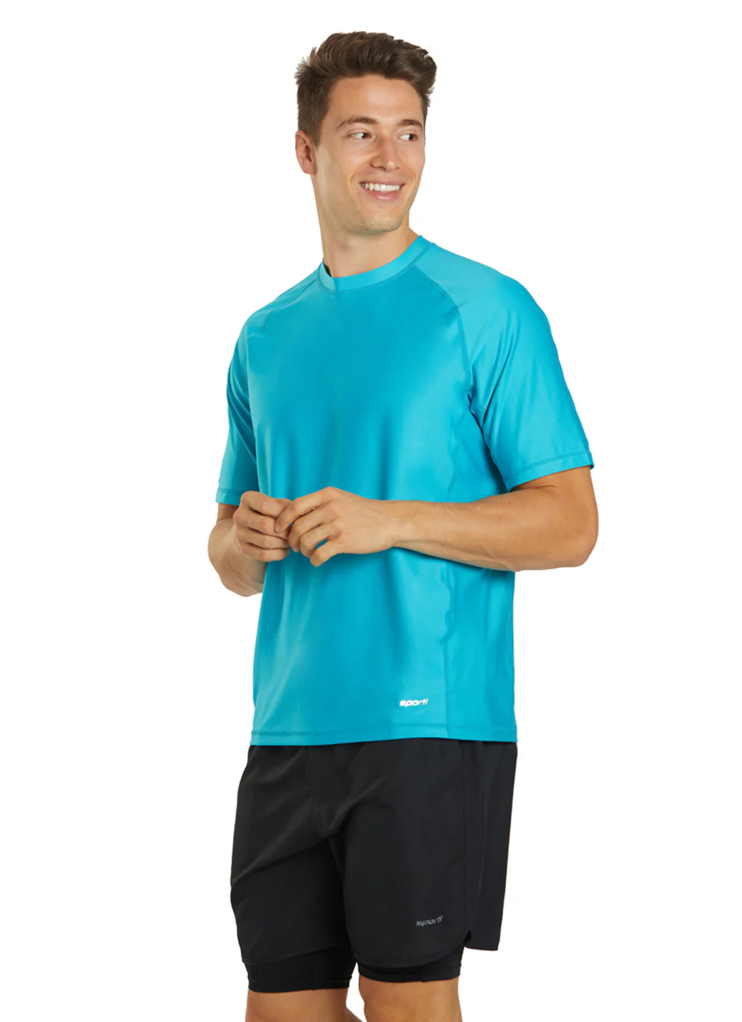 Sporti Men's S/S UPF 50+ Comfort Fit II Rash Guard - Image 5