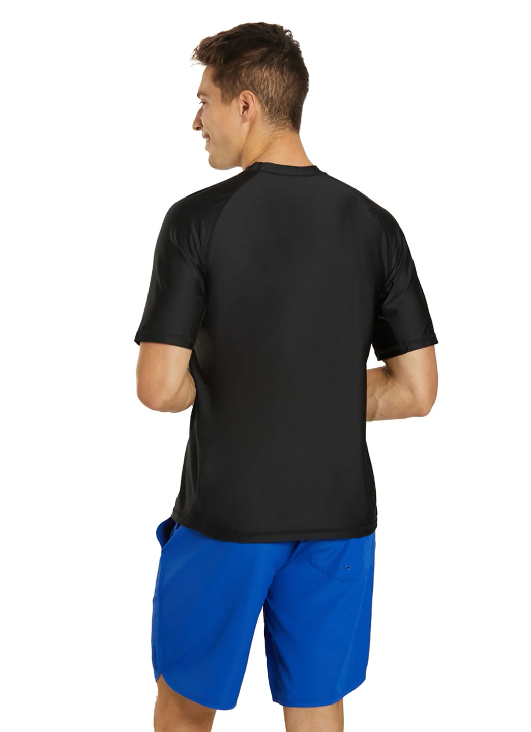 Sporti Men's S/S UPF 50+ Relax Fit II Swim Shirt - Image 11
