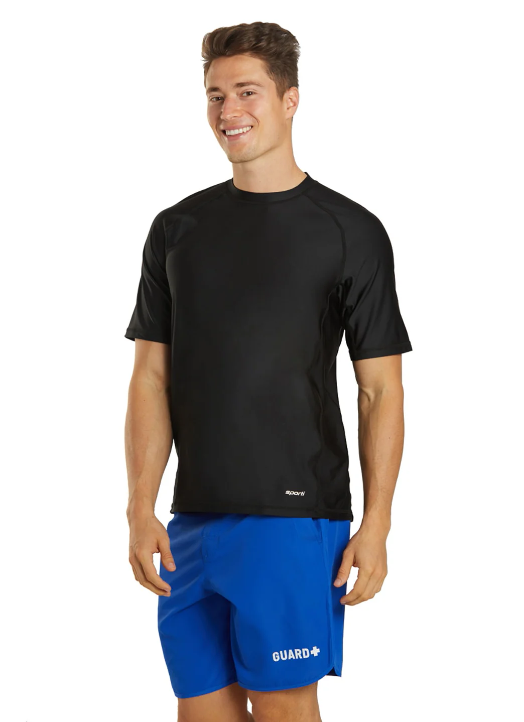 Sporti Men's S/S UPF 50+ Relax Fit II Swim Shirt - Image 12