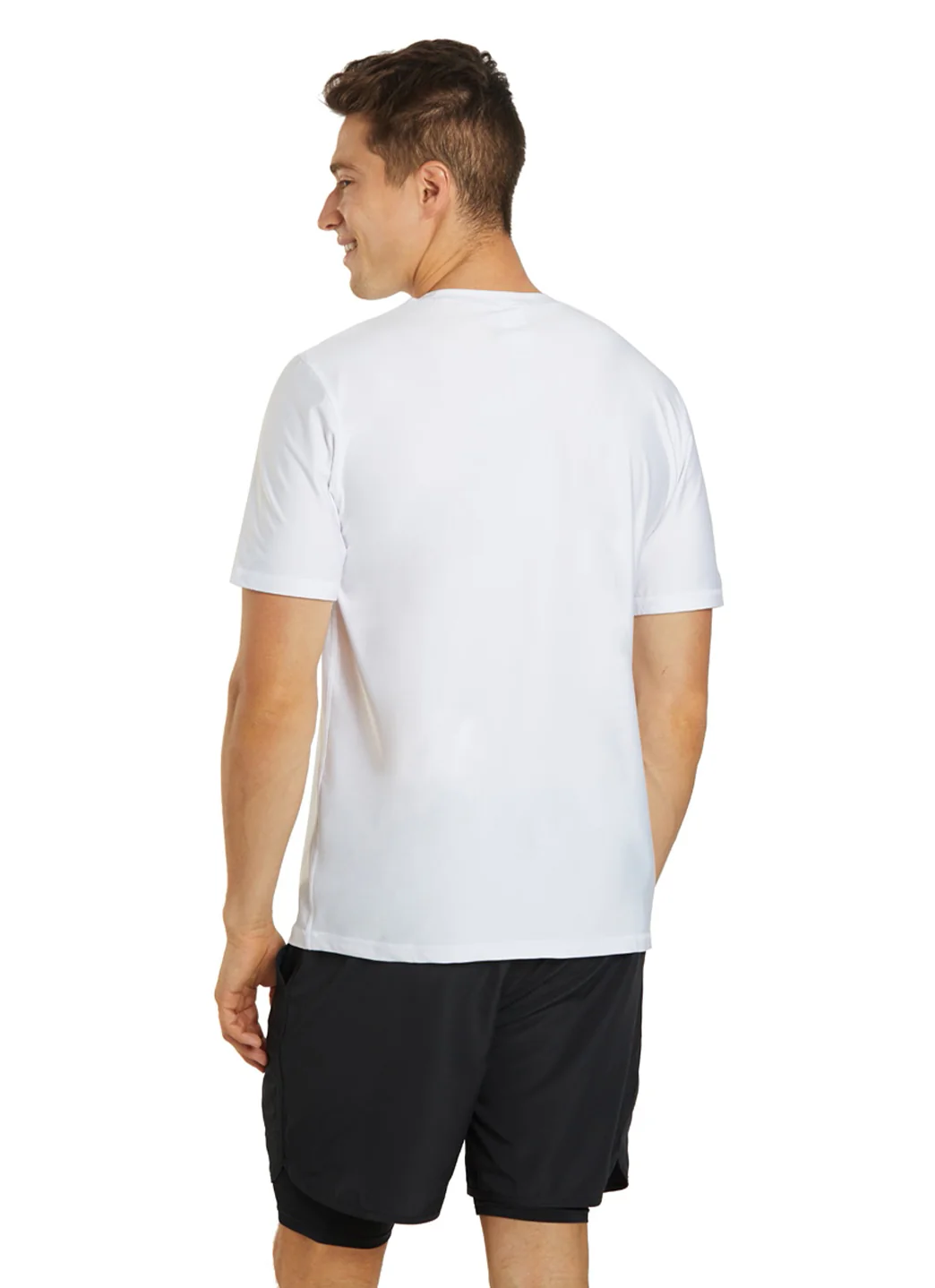 Sporti Men's S/S UPF 50+ Relax Fit II Swim Shirt - Image 5