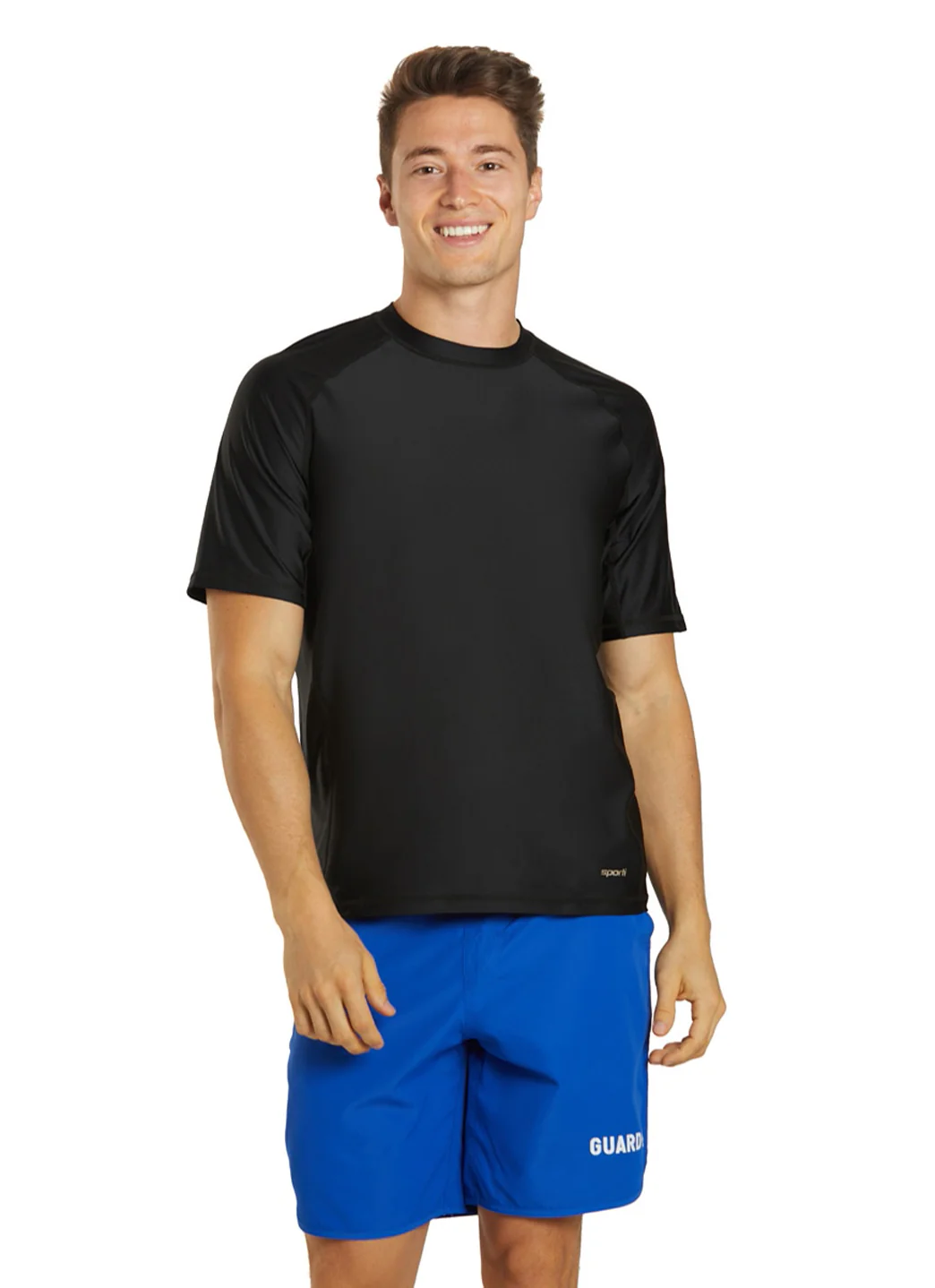 Sporti Men's S/S UPF 50+ Relax Fit II Swim Shirt - Image 8