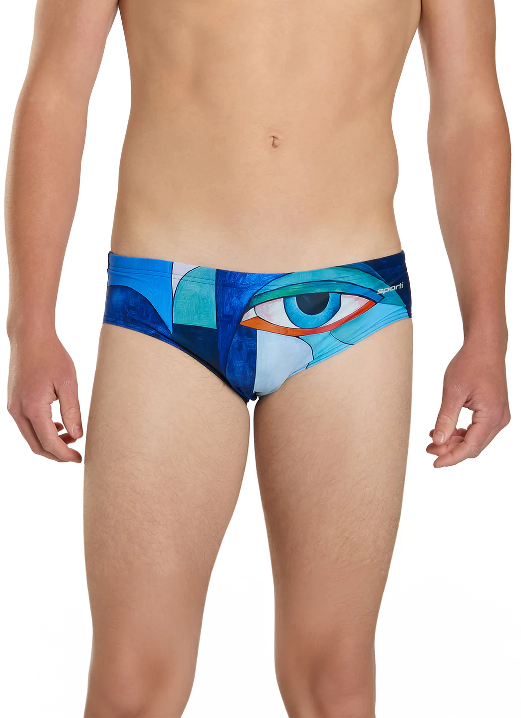 Sporti Mirror Reflection Brief Swimsuit (26-40) - Image 8
