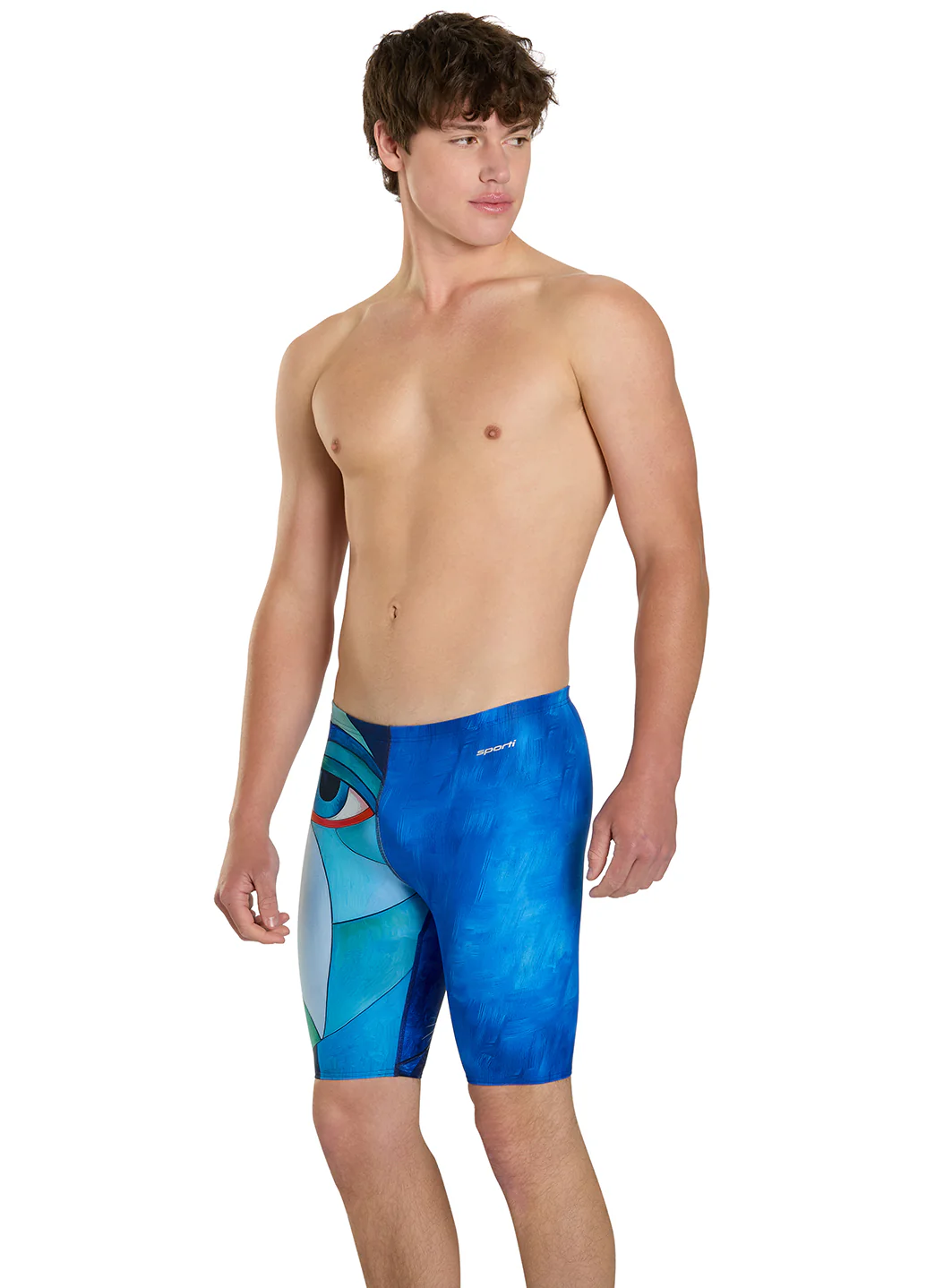 Sporti Mirror Reflection Jammer Swimsuit (22-44) - Image 7