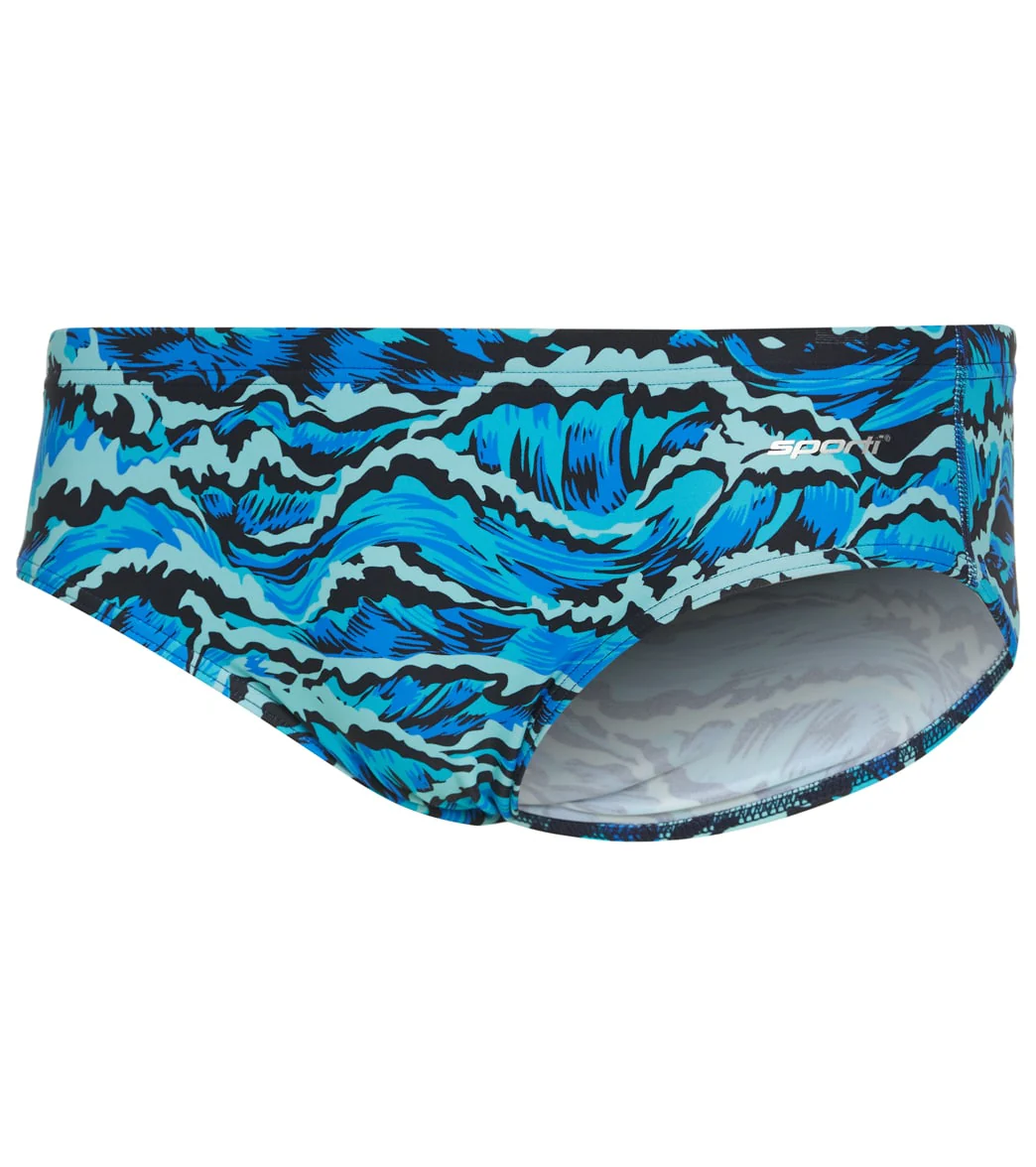 Sporti New Waves Brief Swimsuit Youth (22-28) - Image 20