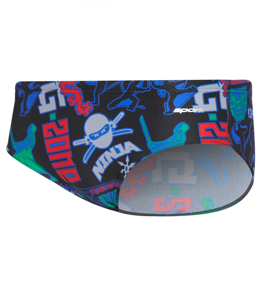 Sporti Ninjas Swim Brief Swimsuit - Image 4