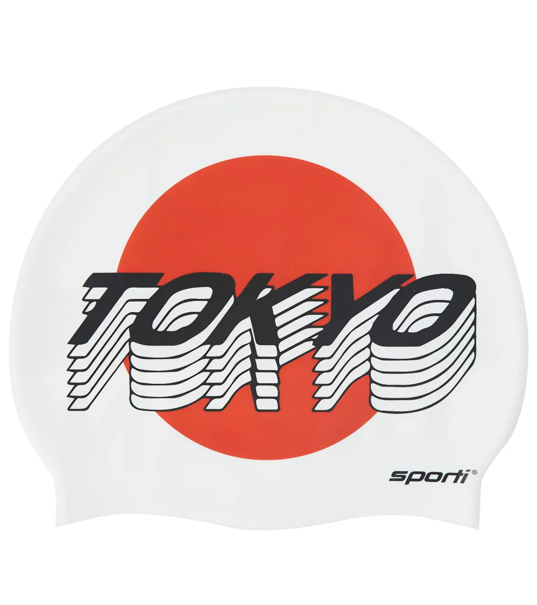 Sporti Nippon Silicone Swim Cap - Image 4