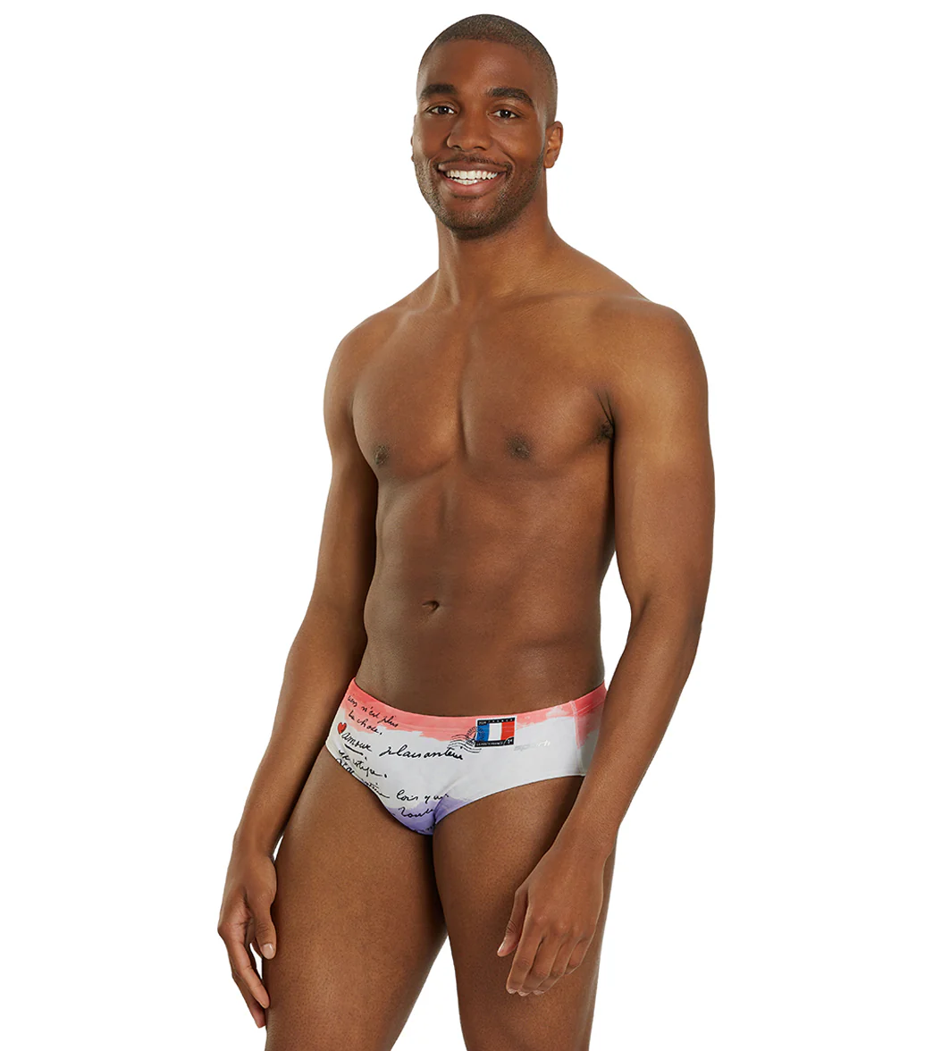 Sporti Paris Love Letters Brief Swimsuit (26-40) - Image 5