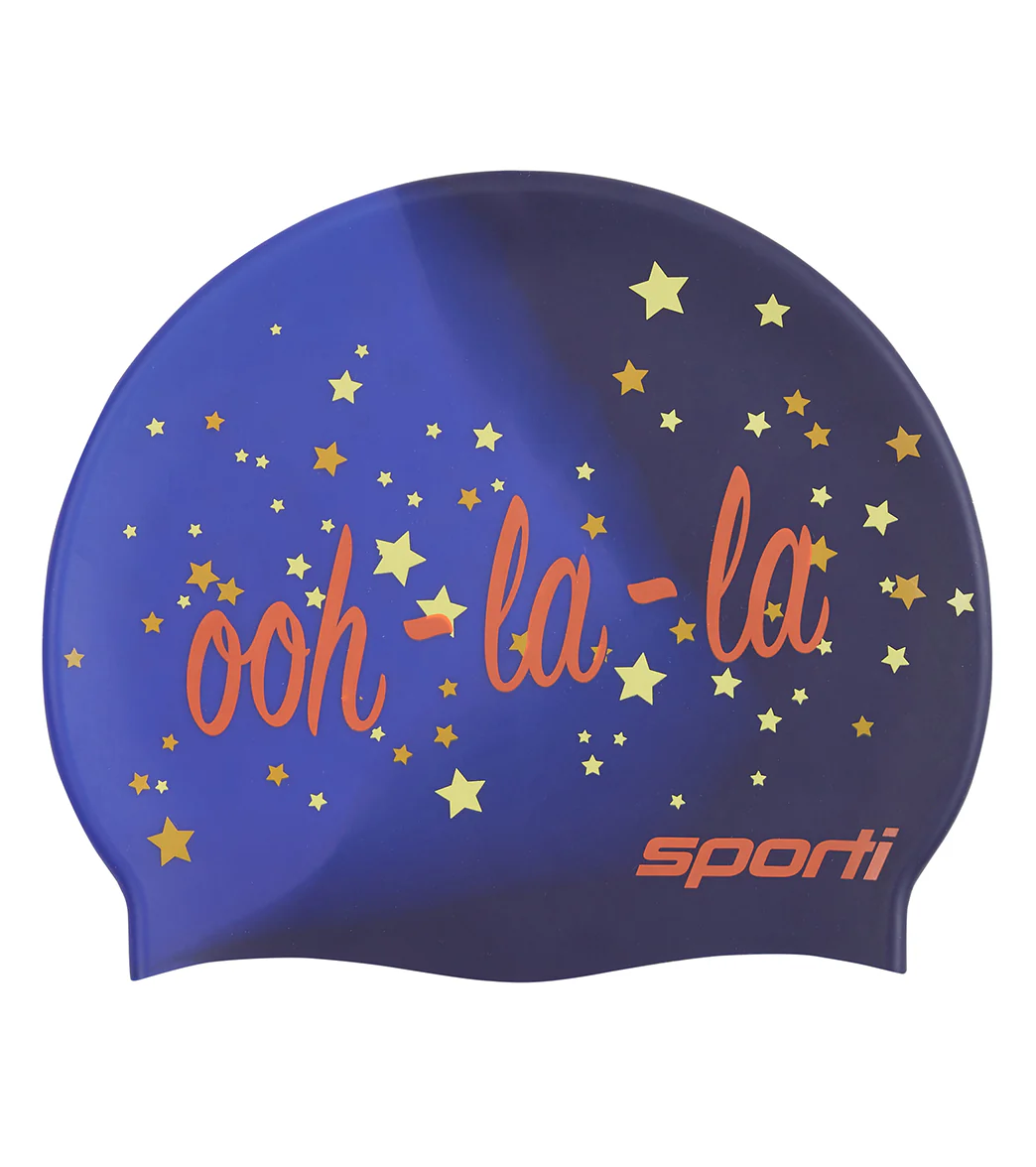 Sporti Paris Ooh-La-La Silicone Swim Cap - Image 2
