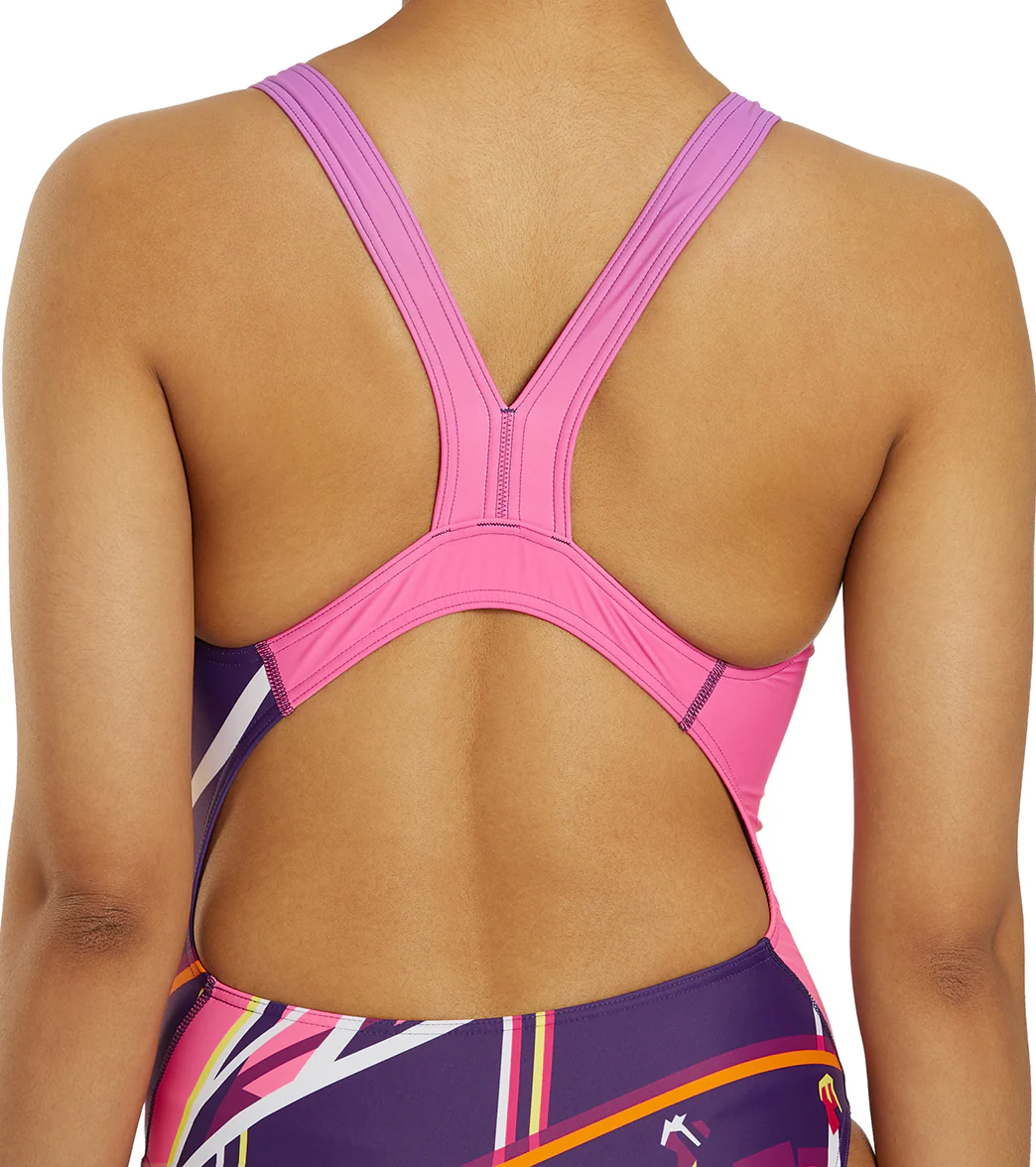 Sporti Paris Sunset Wide Strap One Piece Swimsuit (22-44) - Image 10