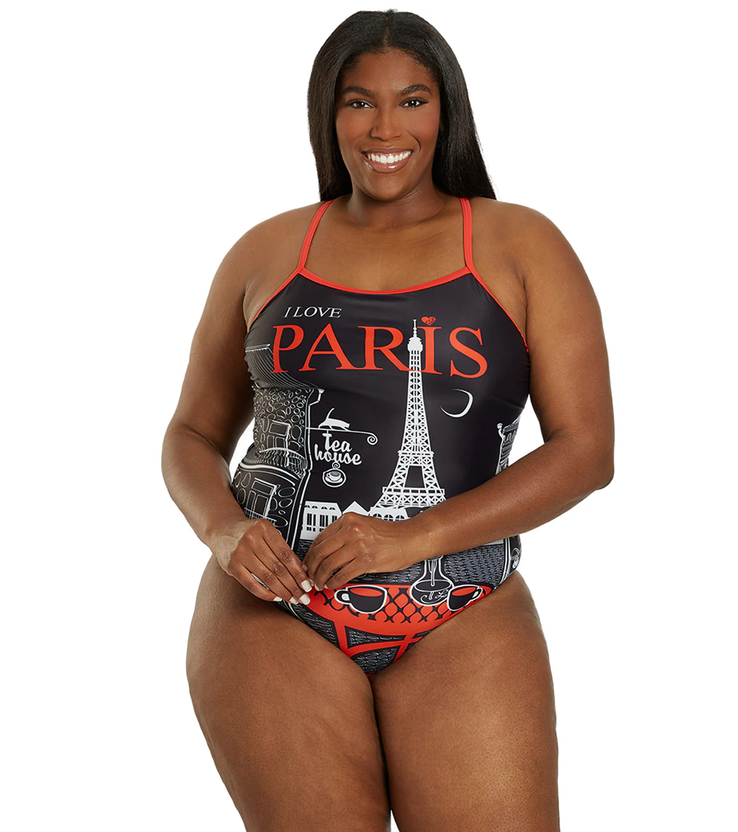 Sporti Paris Twilight Thin Strap One Piece Swimsuit (22-44) - Image 14