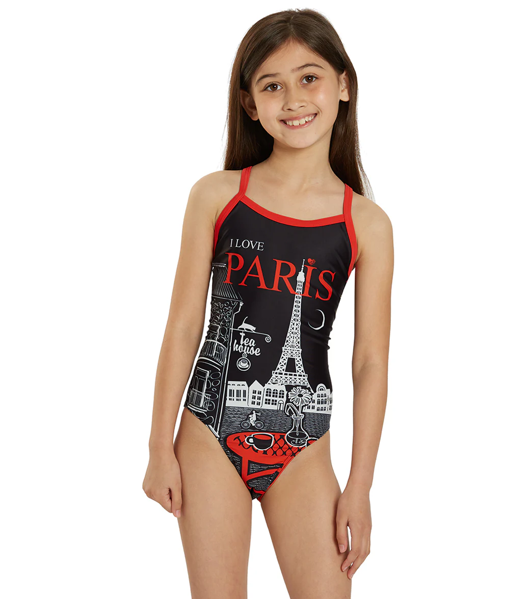 Sporti Paris Twilight Thin Strap One Piece Swimsuit (22-44) - Image 17