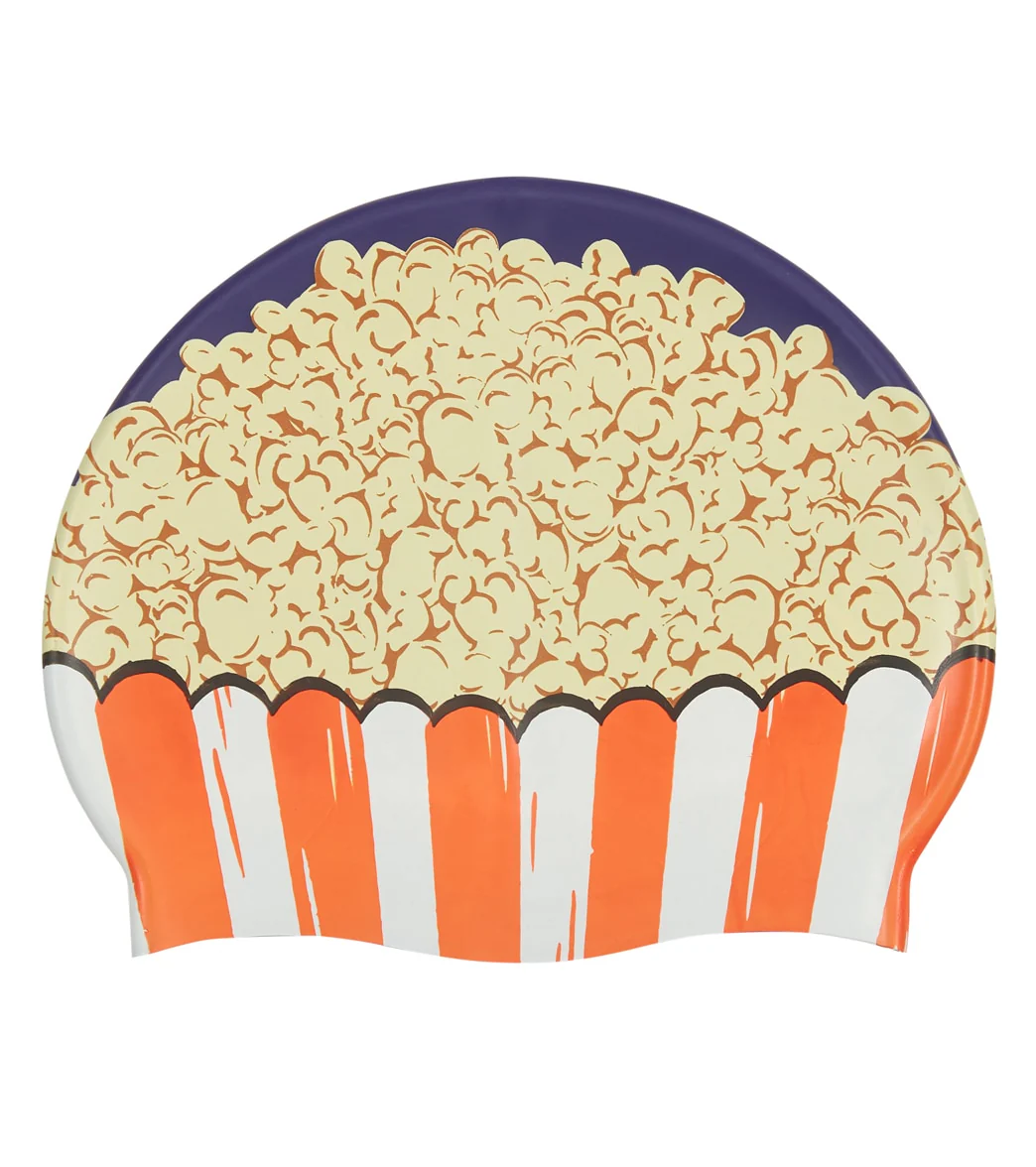 Sporti Popcorn Silicone Swim Cap Jr. - Image 7