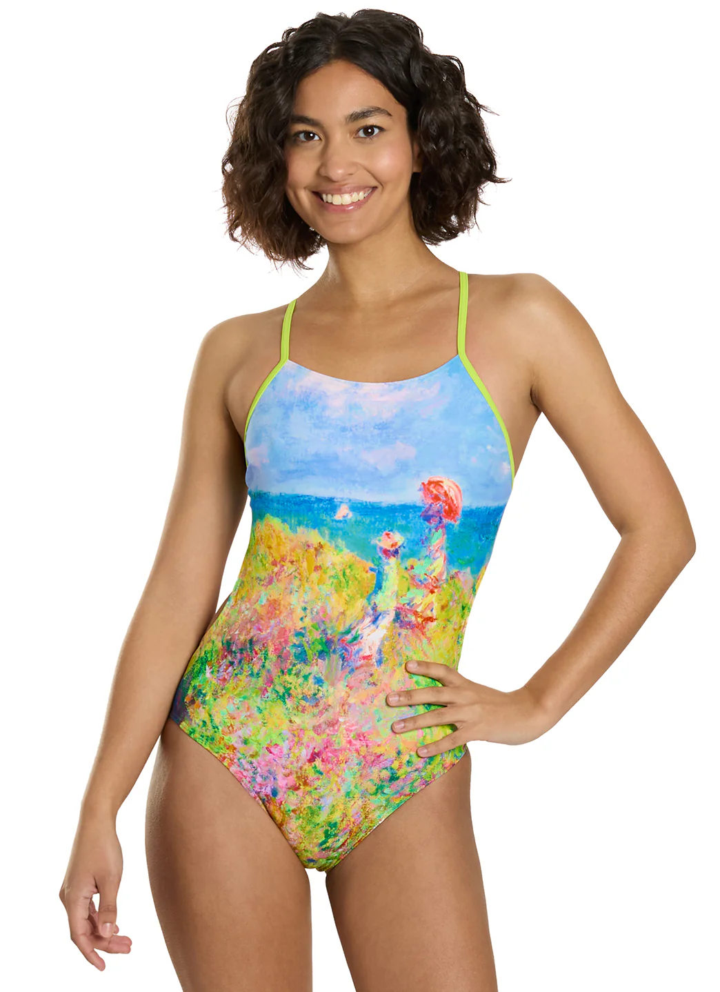 Sporti Seaside Impression Micro Back One Piece Swimsuit (26-40) - Image 2