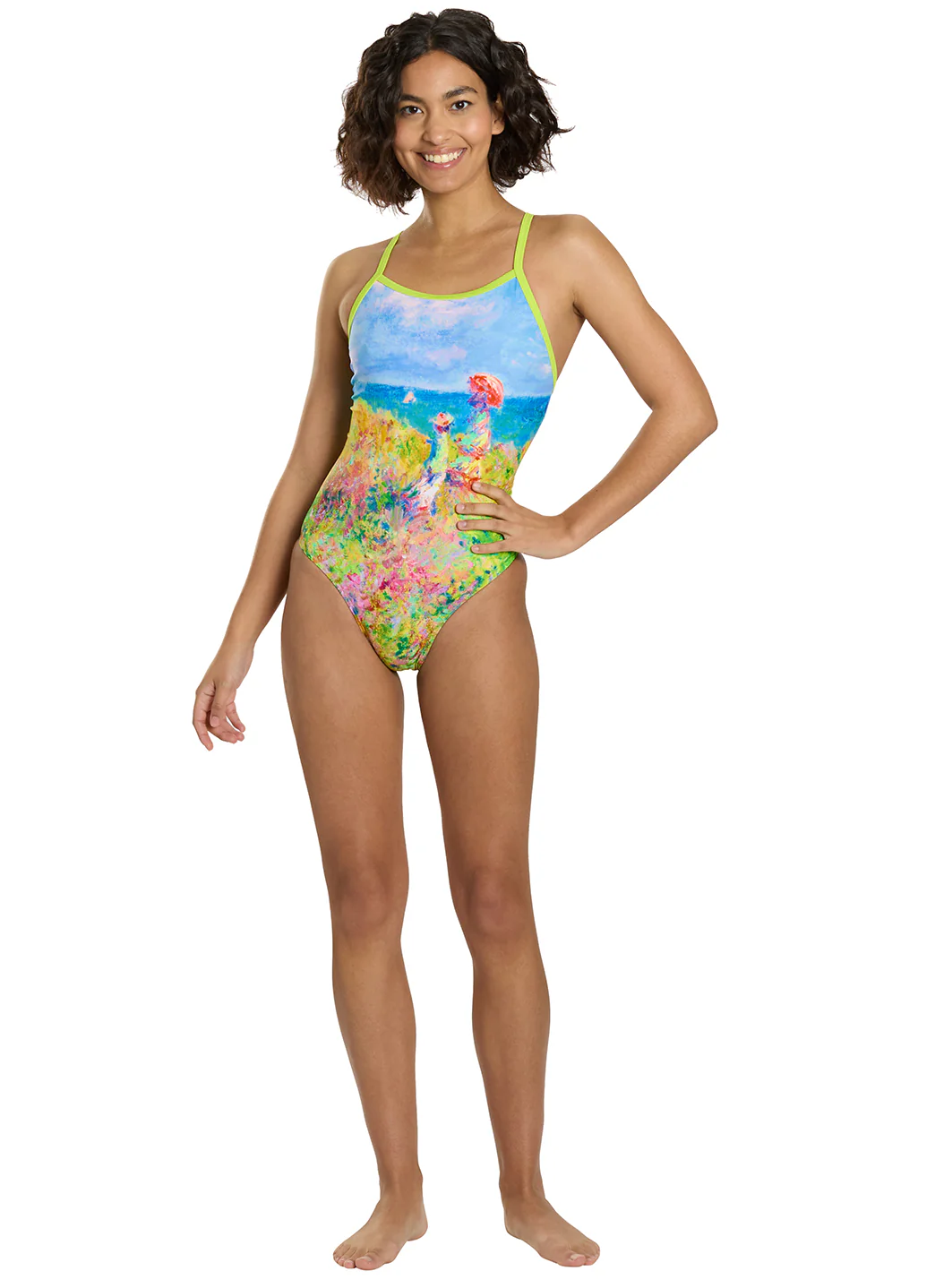 Sporti Seaside Impression Thin Strap One Piece Swimsuit (22-44) - Image 5