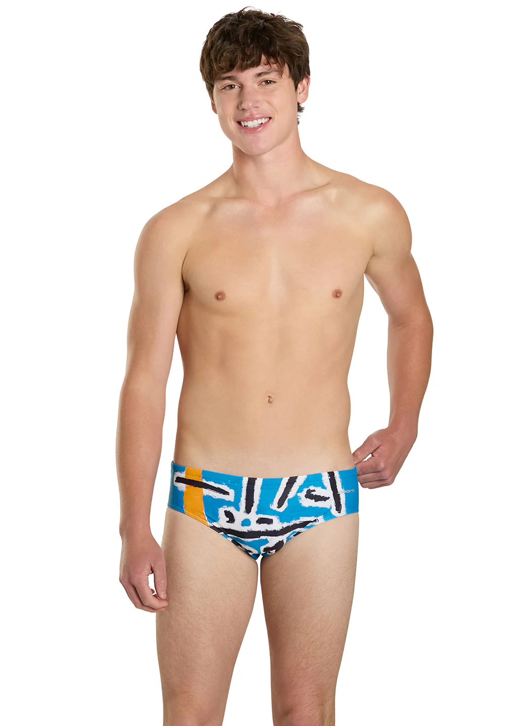 Sporti Senecio Splash Brief Swimsuit (26-40) - Image 3