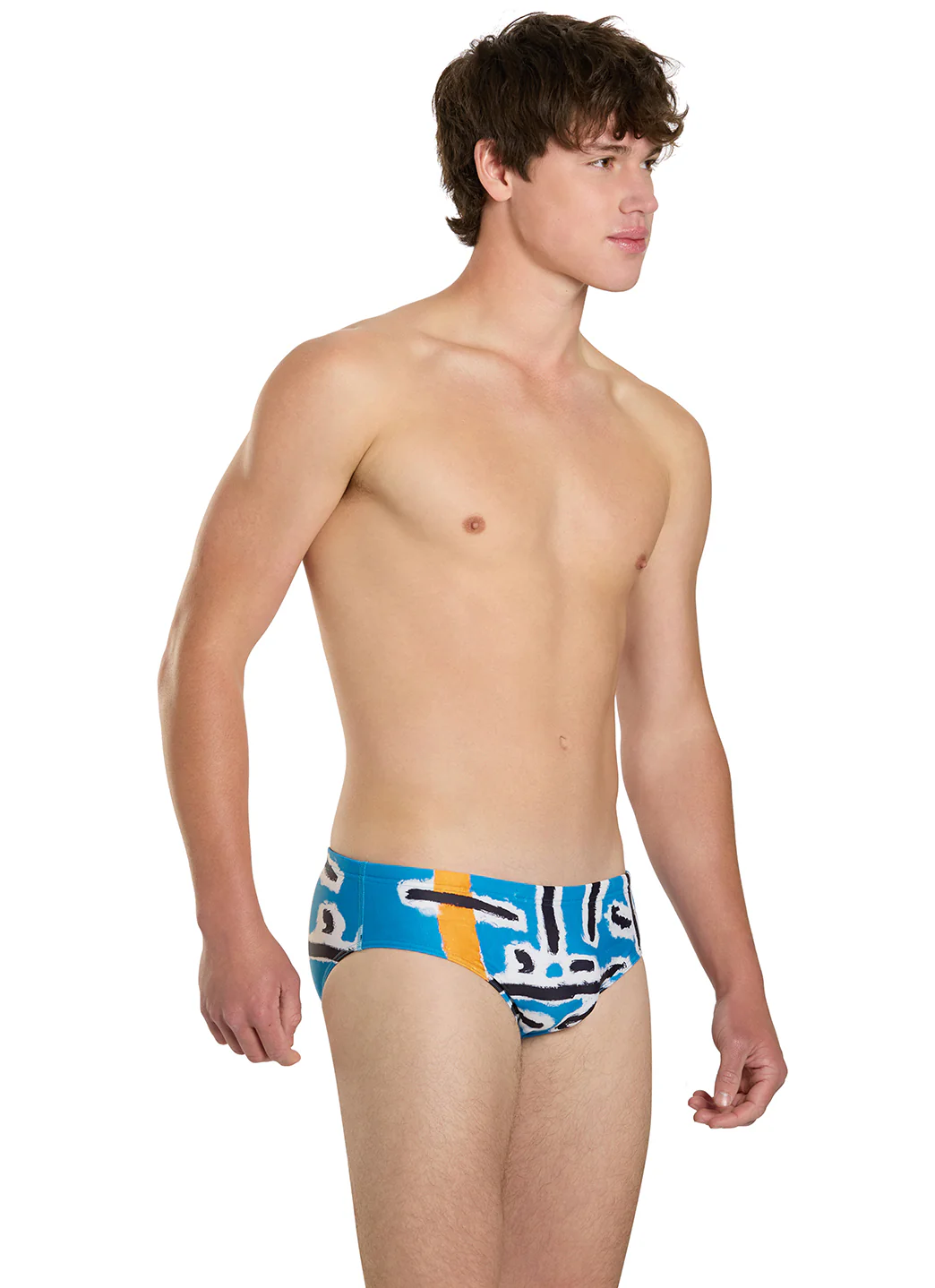 Sporti Senecio Splash Brief Swimsuit (26-40) - Image 4