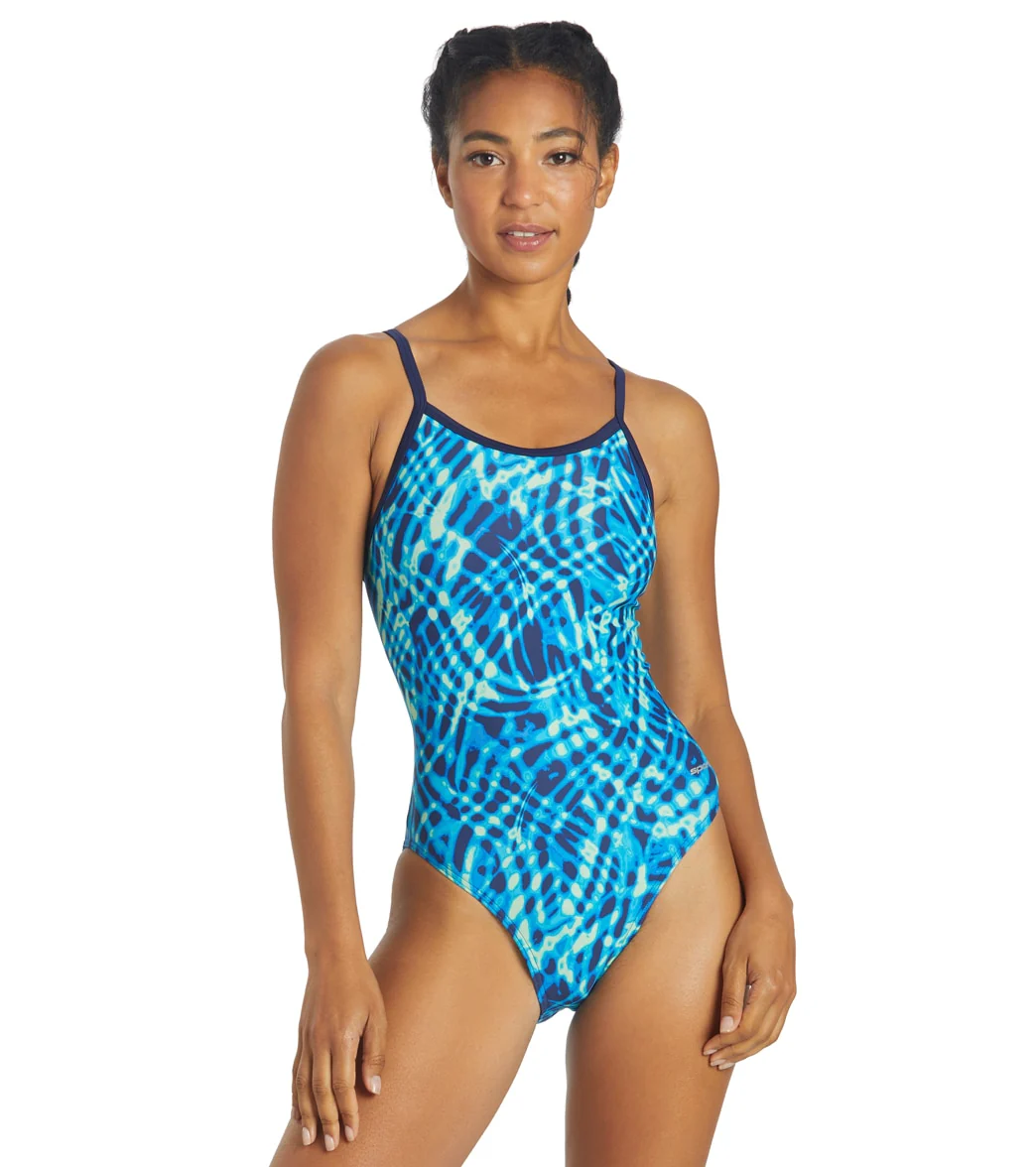 Sporti Serene Thin Strap One Piece Swimsuit - Image 13
