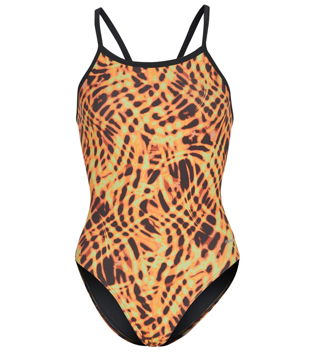 Sporti Serene Thin Strap One Piece Swimsuit Youth (22-28)