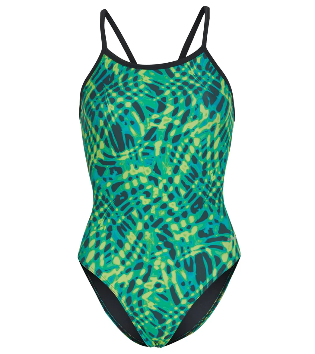 Sporti Serene Thin Strap One Piece Swimsuit Youth (22-28) - Image 20