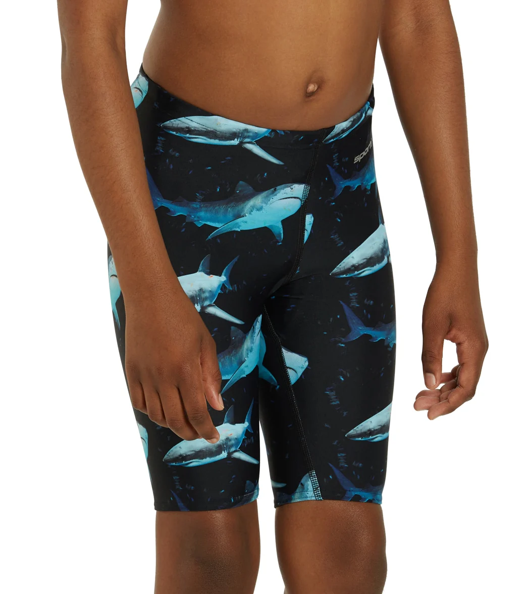 Sporti Sharkies Jammer Swimsuit Youth (22-28) - Image 6