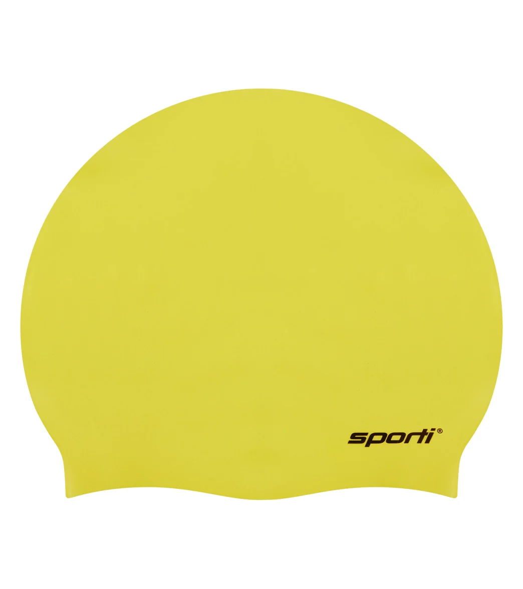 Sporti Silicone Swim Cap Set of 3 - Image 10
