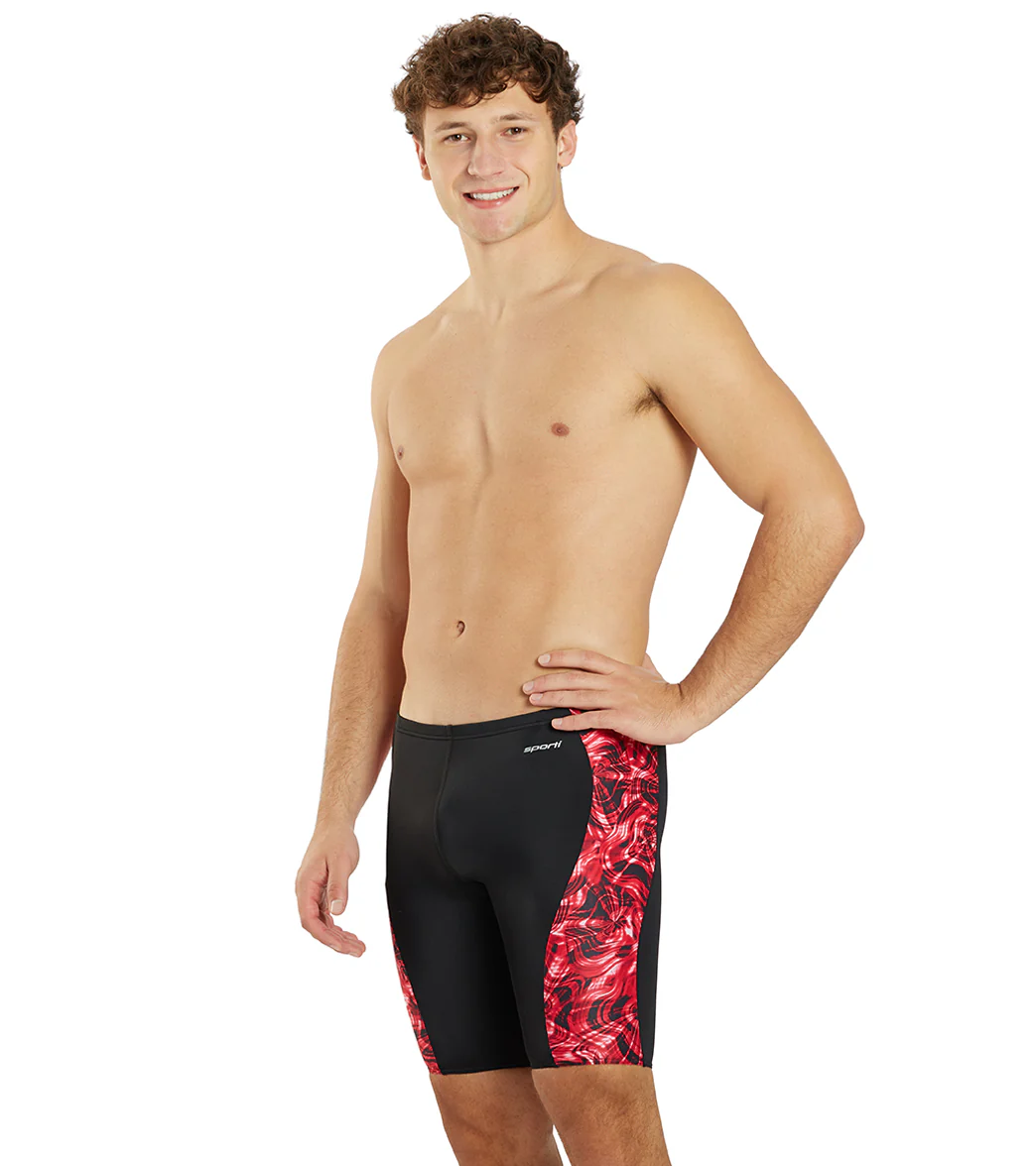 Sporti Sonic Bloom Splice Jammer Swimsuit (22-40) - Image 15