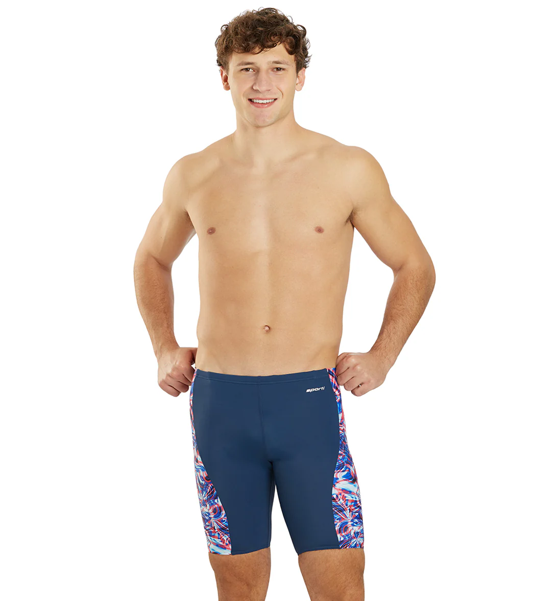 Sporti Sonic Bloom Splice Jammer Swimsuit (22-40) - Image 3