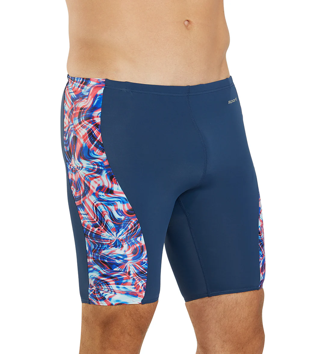 Sporti Sonic Bloom Splice Jammer Swimsuit (22-40) - Image 6